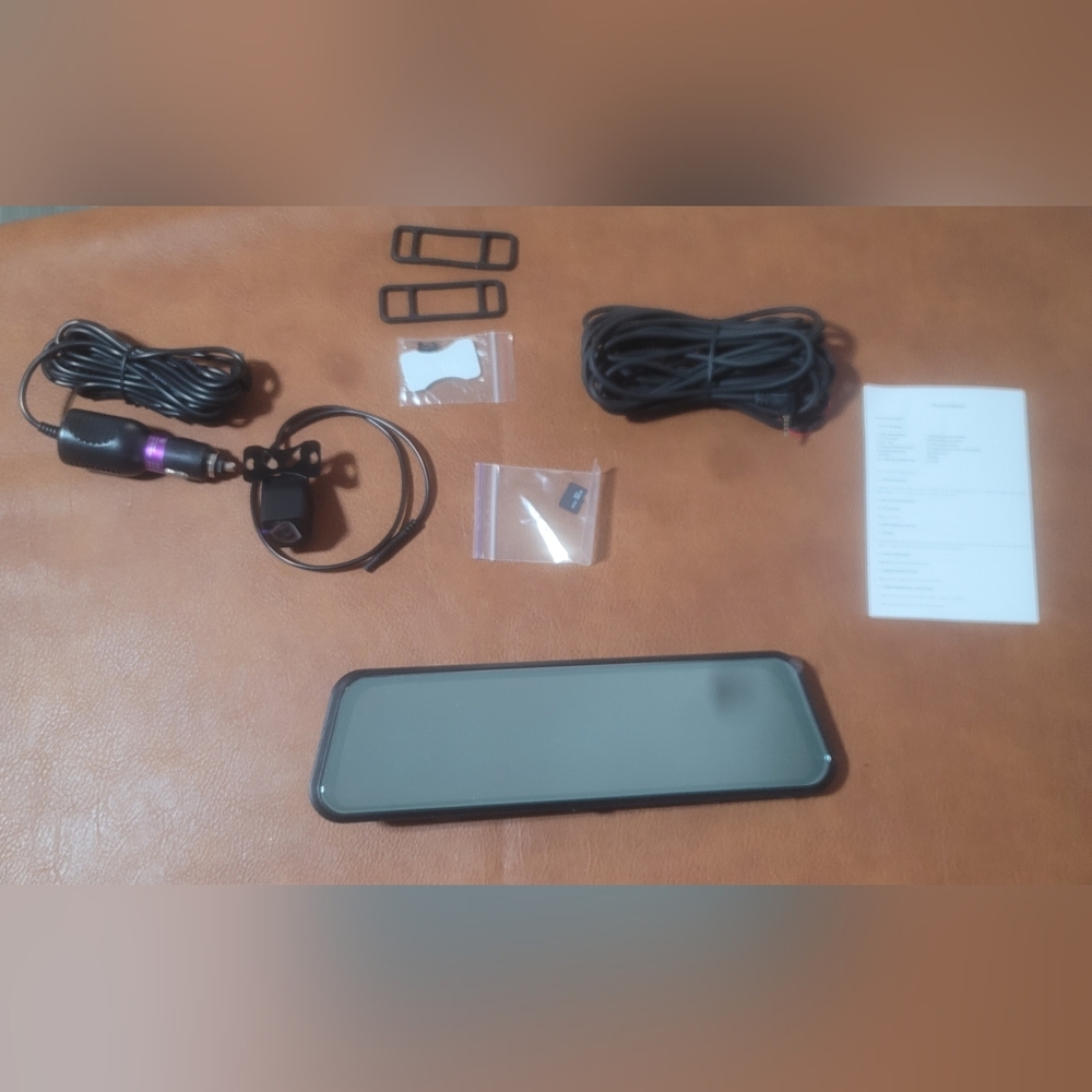 Rear view mirror dash cam